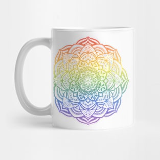 Rainbow Mandala Mug